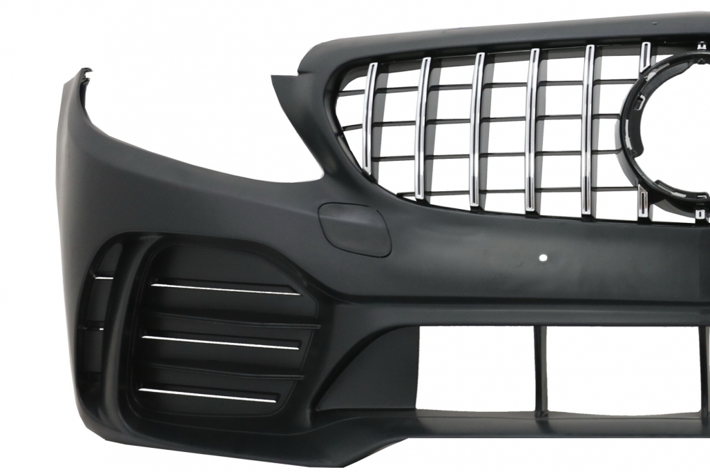 PARACHOQUES DELANTERO APTO PARA MERCEDES CLASE C W205 S205 C205 A205 (2014-2020) LIMOUSINE T-MODEL COUPE CABRIOLET GT DESIGN - Imagen 3