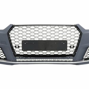 PARAGOLPES DELANTERO CON REJILLA ADECUADO PARA AUDI A4 B9 8W (2016-2018) QUATTRO RS4 DESIGN