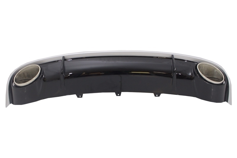 DIFUSOR TRASERO Y PUNTAS DE ESCAPE CON LA REJILLA CENTRAL Y LAS LUCES TRASERAS LED ADECUADAS PARA AUDI A4 B8 AVANT AVANT FACELIFT (2007-2011) - Imagen 3