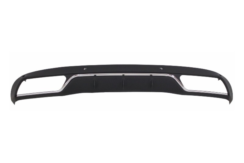 DIFUSOR DE PARACHOQUES TRASERO APTO PARA MERCEDES CLASE C W205 S205 STANDARD (2014-2018) C63 LOOK