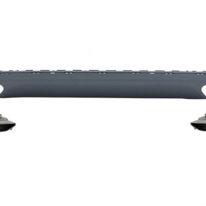 DIFUSOR TRASERO CON PUNTAS DE SILENCIADOR DE ESCAPE ADECUADAS PARA AUDI A8 D4 (2010-2014) DISEÑO W12
