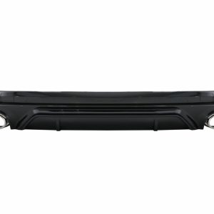 DIFUSOR TRASERO PARA AUDI Q5 SUV FY S-LINE (2018-2020) PUNTAS DE PLATA