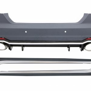 PARAGOLPES TRASERO CON FALDAS LATERALES ADECUADAS PARA AUDI A5 F5 SPORTBACK (2017-) QUATTRO RS5 DESIGN