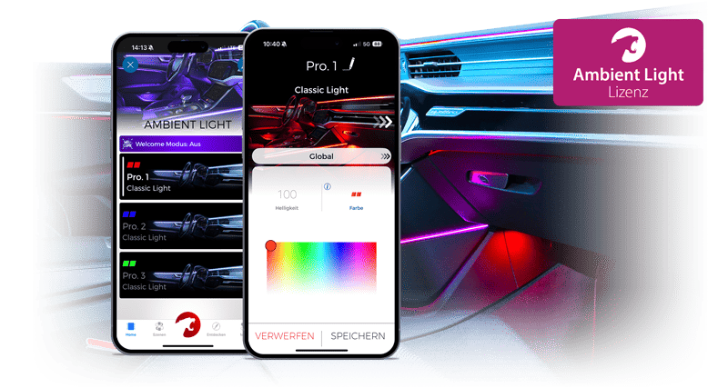 MAXHAUST ILUMINACION AMBIENTAL KIT PERSONALIZADO TIRA LED SALPICADERO Y PUERTAS - Imagen 2