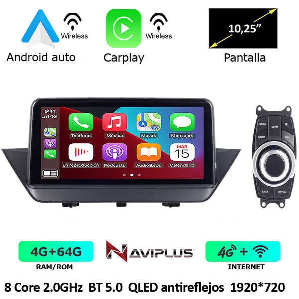 Pantalla Multimedia Bmw X1 E84 (2009-2015)