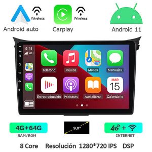 Pantalla Multimedia Hyundai I30 (2012-2017)