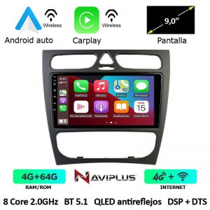 Pantalla Multimedia Mercedes Clase C W203 (2000-2004)