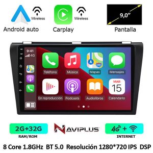 Pantalla Android Mazda 3 (2009-2013)
