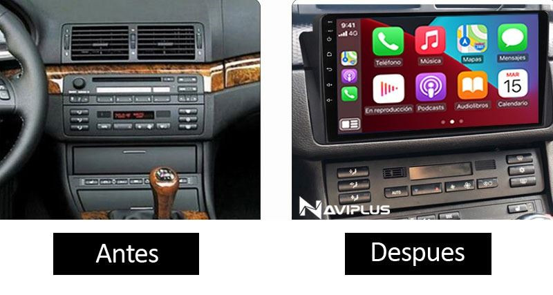 Pantalla Multimedia Bmw Serie 3 E46 9 pulgadas (nueva version) - Imagen 2