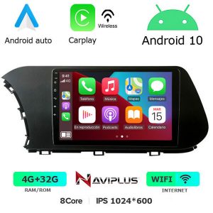Navegador Multimedia Naviplus Para Hyundai I20 / Bayon +2020>