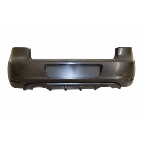 Paragolpes Trasero Volkswagen Golf 6 Doble Salida - Imagen 2