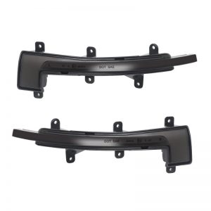 Pareja Intermitentes LED Dinámicos Audi R8 (42) 07<15 - TT (8J) 06<14 Negro
