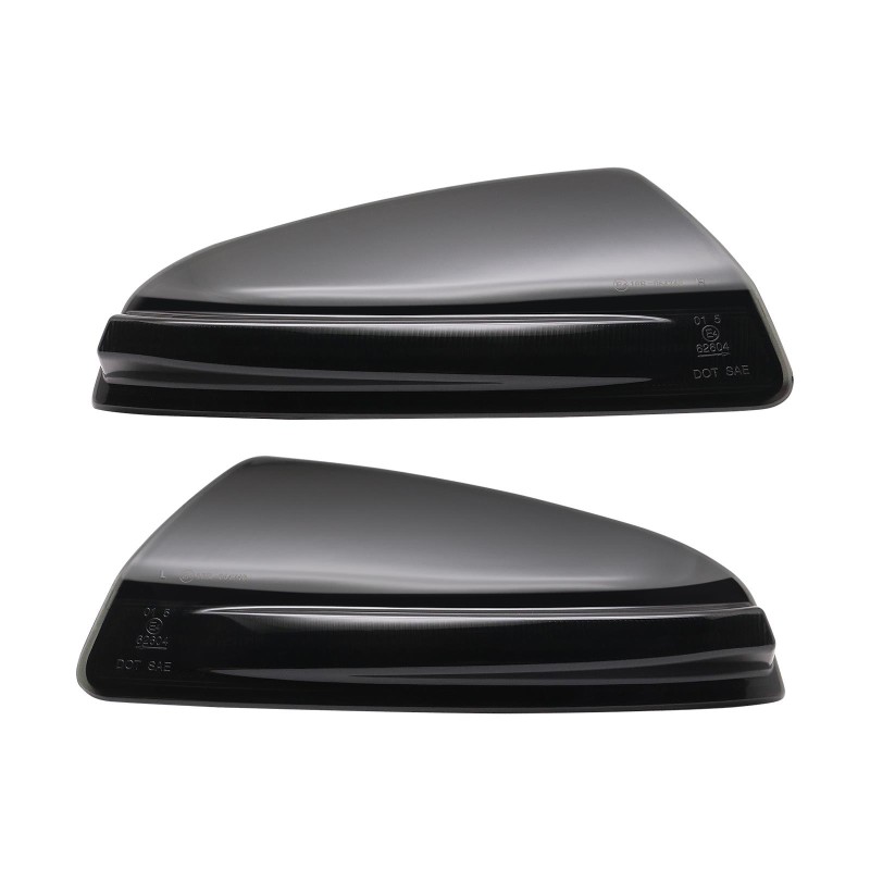 Pareja Intermintentes LED Dinámicos MERCEDES V-Class (W639) 10>14 - Clase C (W204) 07>11 - Clase C (S204) 07>11 - Clase ML (W164) 08>11 Negro