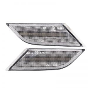 Pareja Intermitentes LED LATERALES Dinámicos VW Transporter T6 20> Blanco