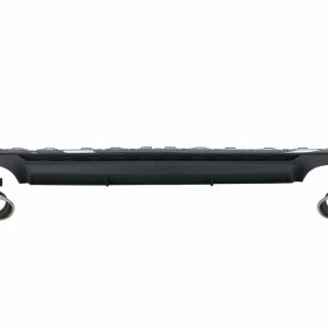 Difusor Trasero Audi A6 / A6 Avant C8 19-21 Look RS6 Negro brillante