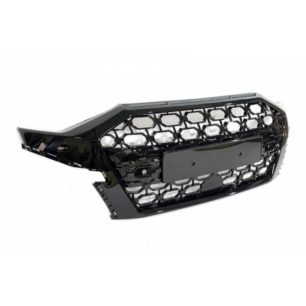 Parrilla Delantera Audi A3 2021+ Look RS3 Black - Imagen 2