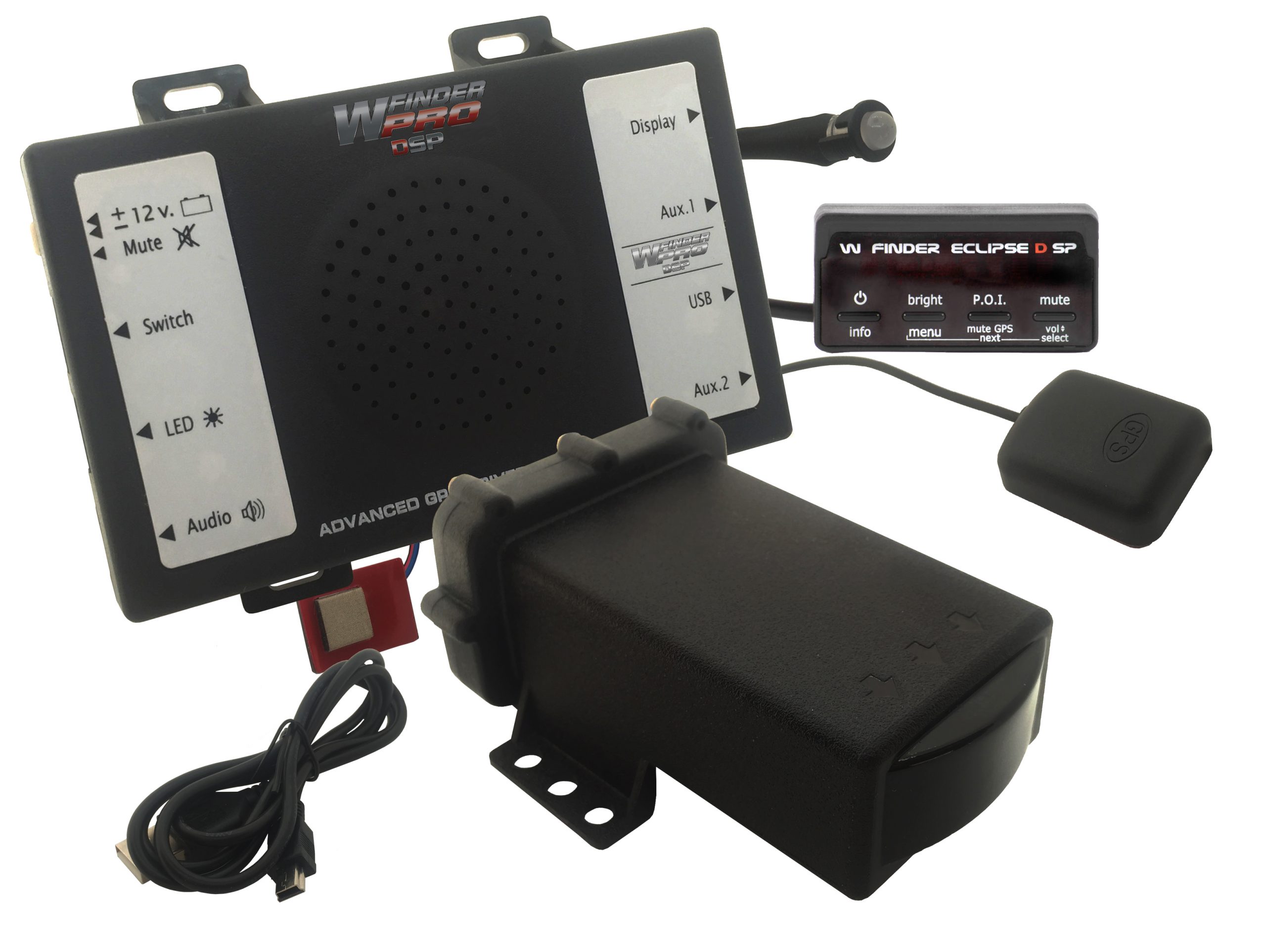 Detector de Radar W-Finder Pro Eclipse DSP TWIN - Imagen 5