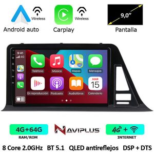 Pantalla Multimedia QLED Toyota C-HR +2017>
