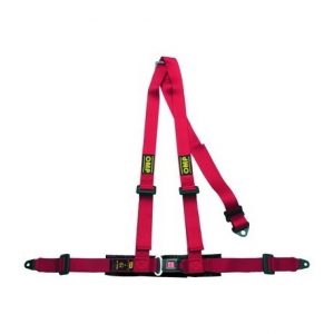 CINTURONES ARNES 3 PUNTOS OMP ROJO ROAD 3