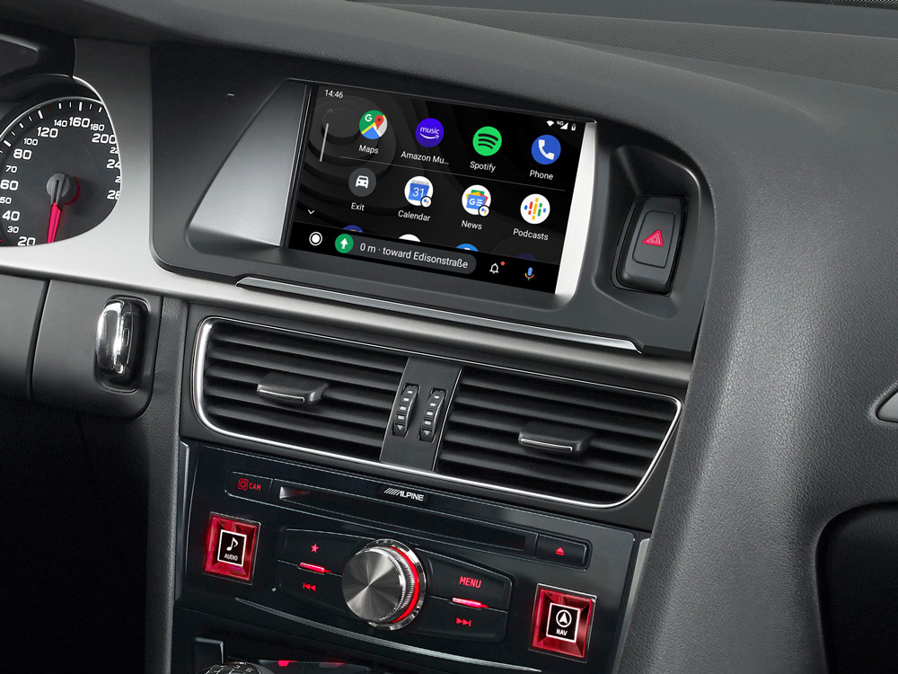 PANTALLA ALPINE AUDI A4 7" X703D-A4