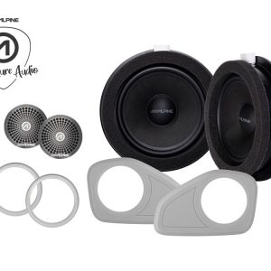 Sistema altavoces delanteros de 16,5cm para Ford Transit 7, Transit 7 Custom, Transit 7 Custom Nugget y Tourneo 7 Custom