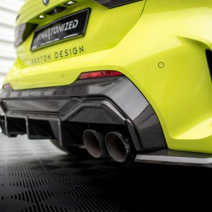 Difusor trasero de Carbono V.1 + ESCAPE DEPORTIVO MILLTEK BMW 1 F40 M135I - MAXTON