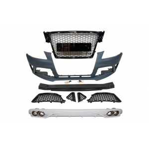KIT DE CARROCERÍA AUDI A4 09-12 B8 LOOK RS4 ABS