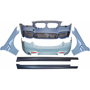 KIT DE CARROCERÍA BMW F10 2010-2012 LOOK M4 ALETAS