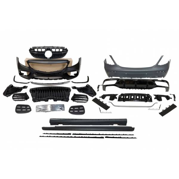 KIT DE CARROCERÍA MERCEDES W213 2016+ LOOK AMG E63 ABS