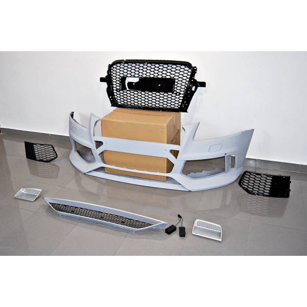 Paragolpes Delantero Audi Q5 2012-2016 Look RSQ5 ABS - Imagen 2
