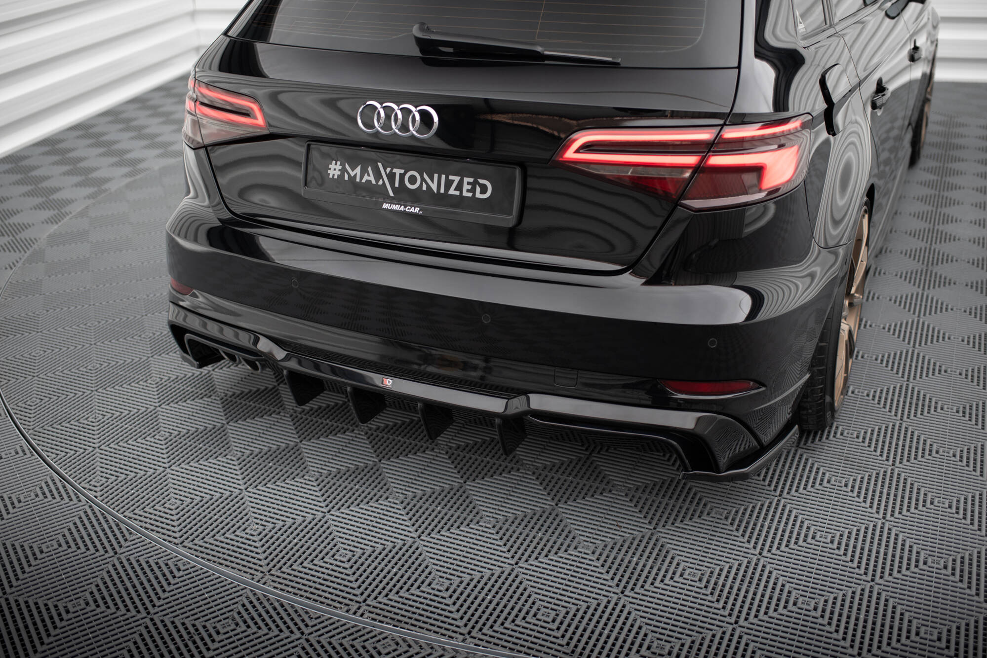 FALDÓN TRASERO AUDI A3 S-LINE SPORTBACK 8V FACELIFT - Imagen 3