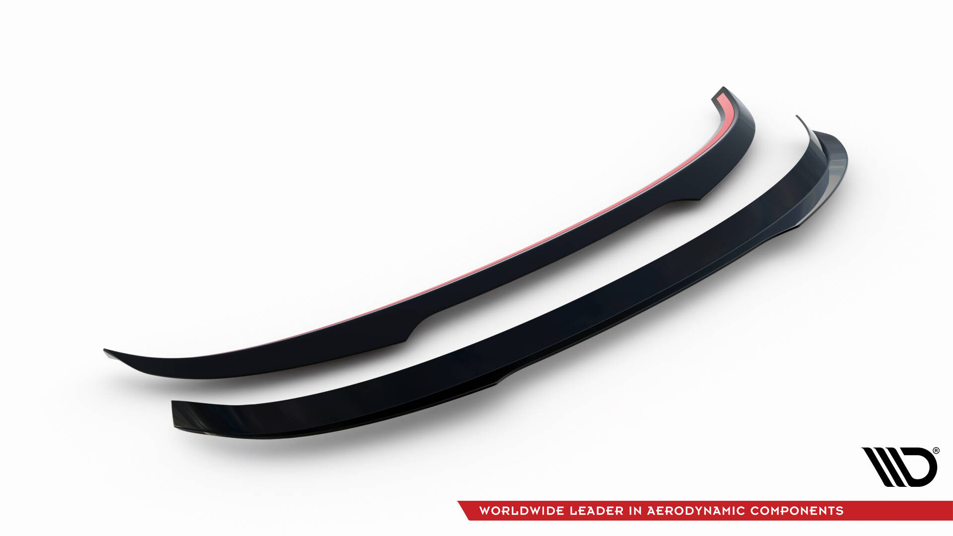 Divisor De Alerón De Techo Tilo Otomano Brillante Para Audi