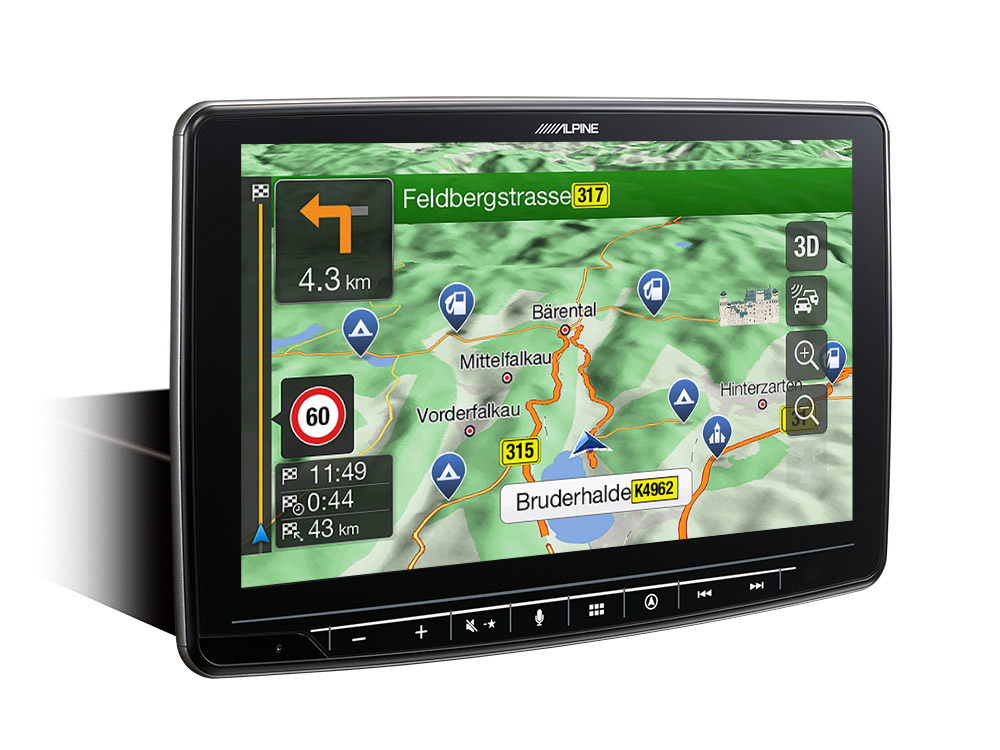 Pantalla de navegación flotante de 9” para Fiat Ducato 8 con compatibilidad con Apple CarPlay y Android Auto, radio digital DAB+ - Imagen 2