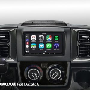 Estación multimedia digital de 7”, con DAB+. Apple CarPlay, compatibilidad con Android Auto para Fiat Ducato 8