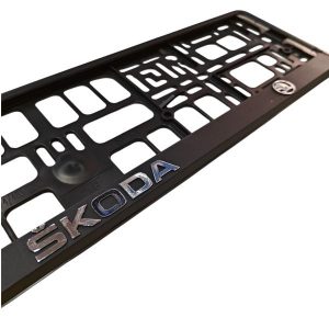 PORTAMATRICULAS SKODA