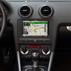 Sistema de Navegación con pantalla táctil de 8" y mapas TomTom para Audi A3 (8P/8PA) compatible con Apple CarPlay y Android Auto