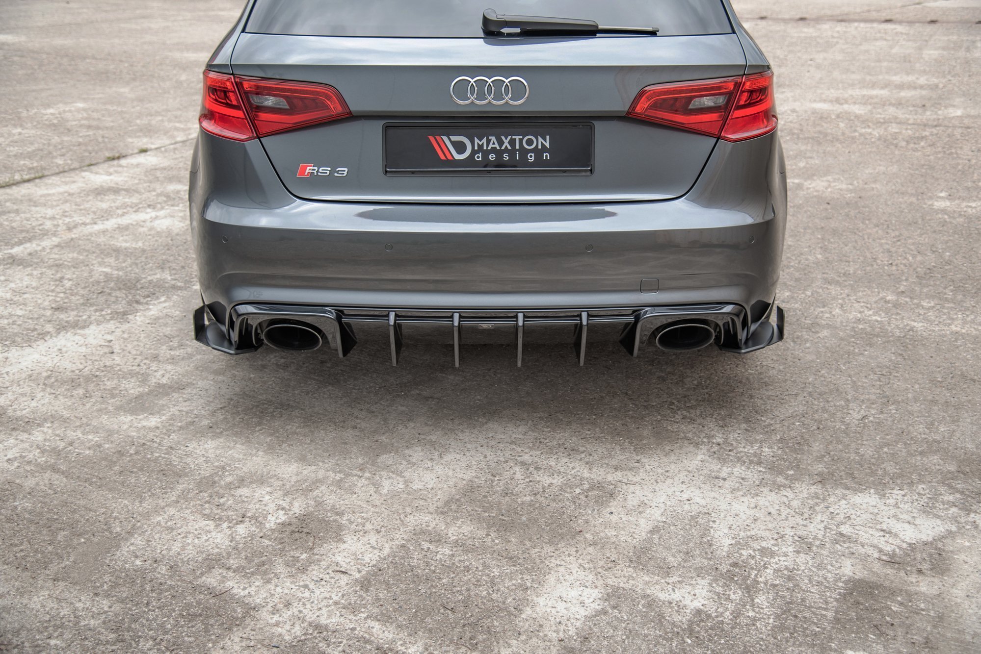 SPLITTERS LATERALES TRASEROS + FLAPS AUDI RS3 8V SPORTBACK - Imagen 3