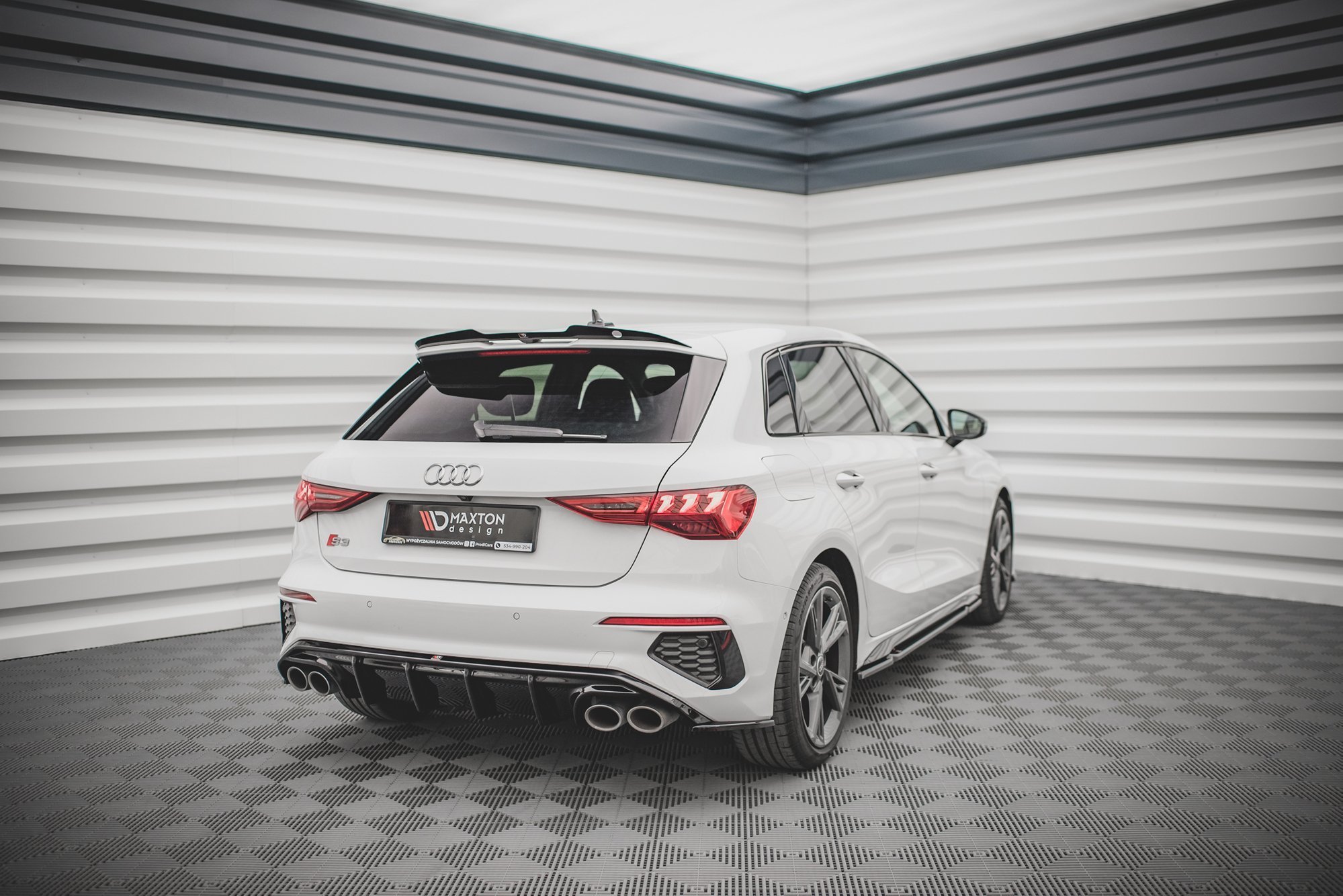 SPLITTERS LATERALES TRASEROS V.2 AUDI S3 SPORTBACK 8Y) - Imagen 5