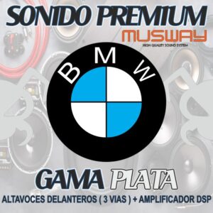 KIT DE SONIDO PREMIUM BMW GAMA PLATA