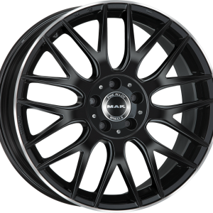 4 LLANTAS MAK ARROW EN 21 PULGADAS CON ACABADO GLOSS BLACK MIRROR RING
