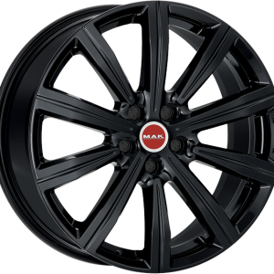 4 LLANTAS MAK BIRMINGHAM EN 22 PULGADAS CON ACABADO GLOSS BLACK