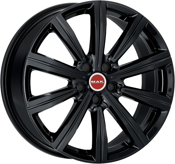 4 LLANTAS MAK BIRMINGHAM EN 19 PULGADAS CON ACABADO GLOSS BLACK