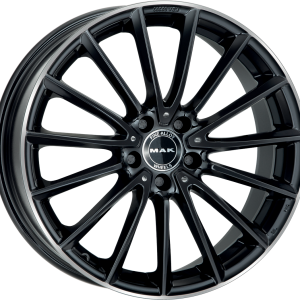 4 LLANTAS MAK KOMET EN 19 PULGADAS CON ACABADO GLOSS BLACK MIRROR RING