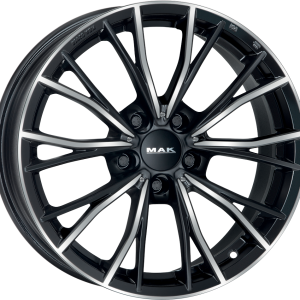 4 LLANTAS MAK MARKEN 19 PULGADAS CON ACABADO BLACK MIRROR