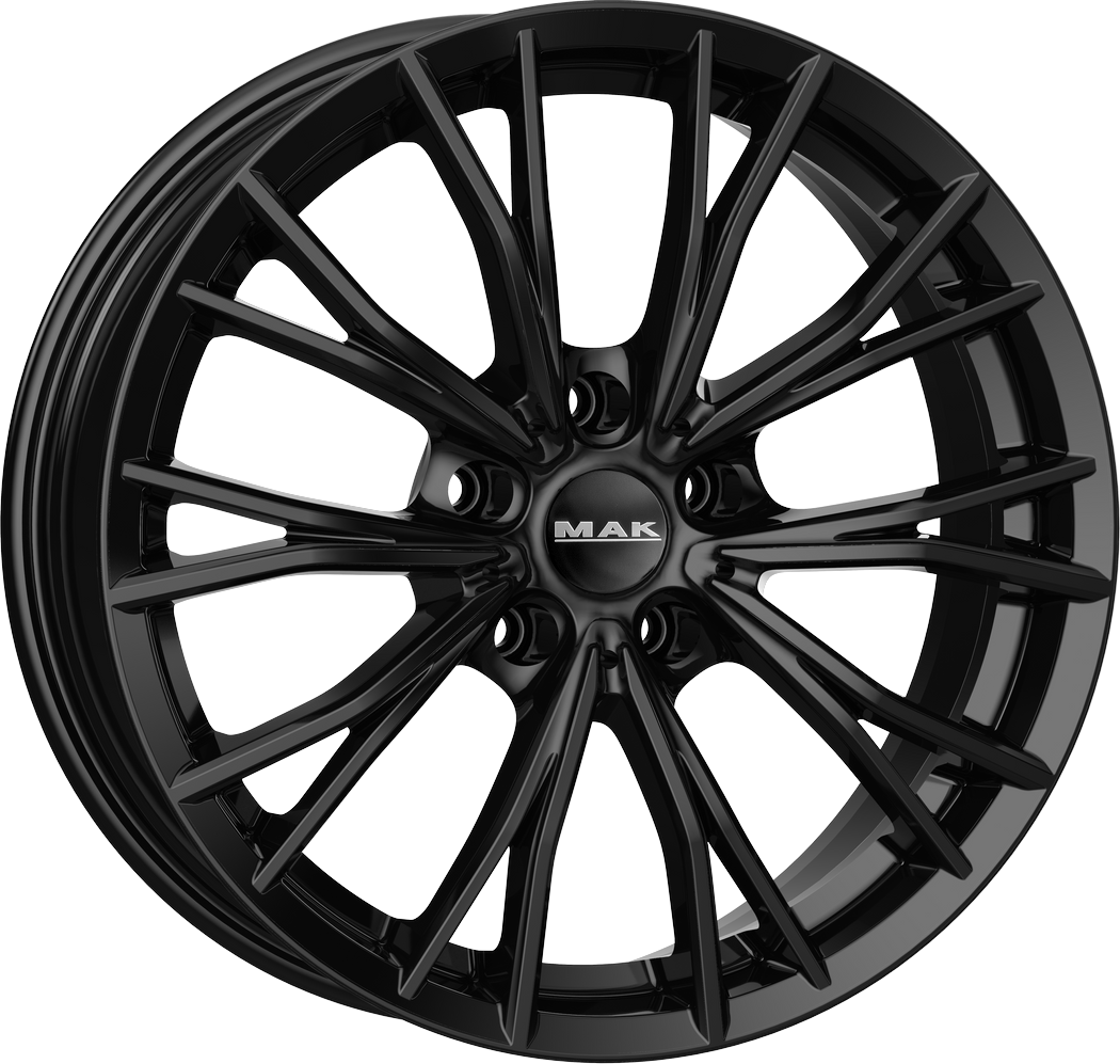 4 LLANTAS MAK MARKEN 19 PULGADAS CON ACABADO GLOSS BLACK