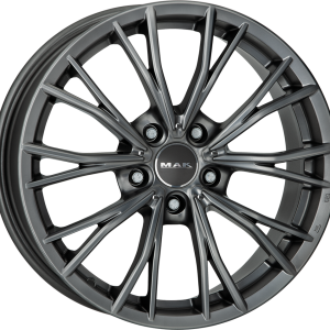 4 LLANTAS MAK MARKEN 17 PULGADAS CON ACABADO LIGHT TITAN