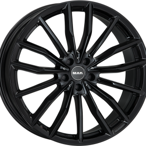 4 LLANTAS MAK RAPPEN 21 PULGADAS CON ACABADO GLOSS BLACK