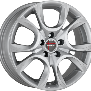 4 LLANTAS MAK TORINO EN 14 PULGADAS CON ACABADO SILVER