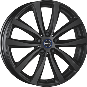 4 LLANTAS MAK WATT EN 19 PULGADAS CON ACABADO MATT BLACK