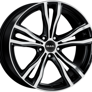 4 LLANTAS MAK X-MODE EN 21 PULGADAS CON ACABADO BLACK MIRROR